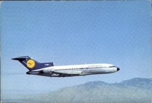 Ansichtskarte / Postkarte Deutsches Passagierflugzeug, Lufthansa, Boeing 727 Europa Jet