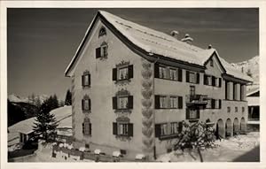 Ansichtskarte / Postkarte Parpan Kanton Graubünden, Hotel, Winter