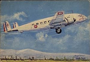 Künstler Ansichtskarte / Postkarte Französisches Militärflugzeug Breguet 500 Colmar