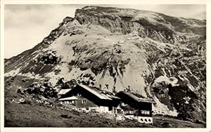 Ansichtskarte / Postkarte Hirschegg Mittelberg Kleinwalsertal Vorarlberg, Schwarzwasserhütte