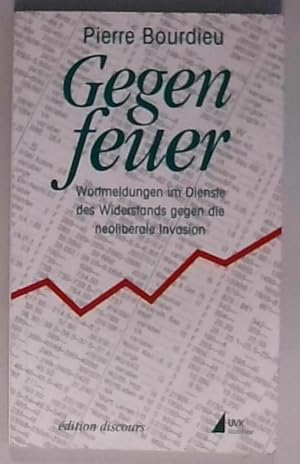 Gegenfeuer: Wortmeldungen im Dienste des Widerstands gegen die neoliberale Invasion (édition disc...