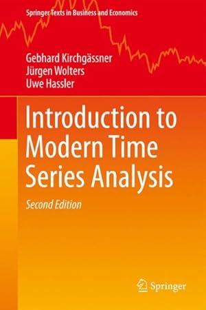 Imagen del vendedor de Introduction to Modern Time Series Analysis a la venta por GreatBookPrices