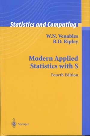 Immagine del venditore per Modern Applied Statistics With S venduto da GreatBookPrices