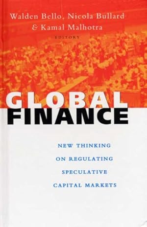 Bild des Verkufers fr Global Finance : New Thinking on Regulating Speculative Capital Markets zum Verkauf von GreatBookPrices