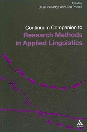 Seller image for Continuum Companion to Research Methods in Applied Linguistics for sale by GreatBookPrices