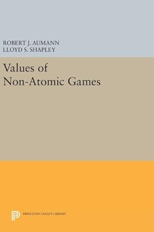 Immagine del venditore per Values of Non-atomic Games venduto da GreatBookPrices
