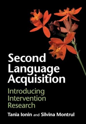 Imagen del vendedor de Second Language Acquisition : Introducing Intervention Research a la venta por GreatBookPrices