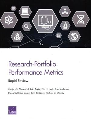 Image du vendeur pour Research-Portfolio Performance Metrics : Rapid Review mis en vente par GreatBookPrices