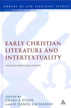 Seller image for Early Christian Literature and Intertextuality : Exegetical Studies for sale by GreatBookPrices