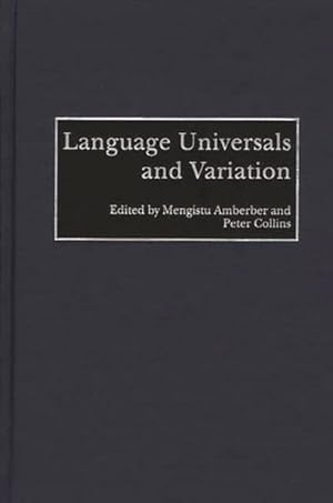 Seller image for Language Universals and Variation for sale by GreatBookPrices