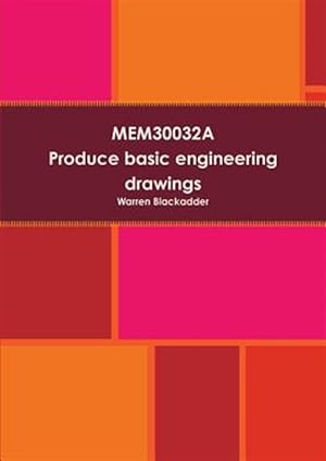 Seller image for MEM30032A Produce basic engineering drawings for sale by GreatBookPrices