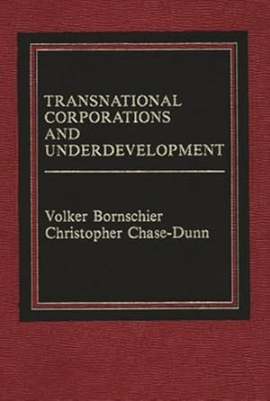 Immagine del venditore per Transnational Corporations and Underdevelopment venduto da GreatBookPrices