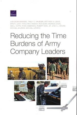 Immagine del venditore per Reducing the Time Burdens of Army Company Leaders venduto da GreatBookPrices