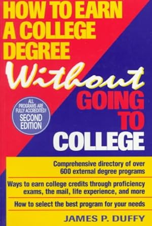 Seller image for How to Earn a College Degree Without Going to College for sale by GreatBookPricesUK