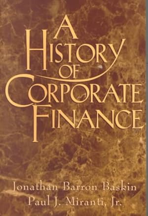 Image du vendeur pour History of Corporate Finance mis en vente par GreatBookPricesUK