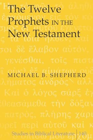 Imagen del vendedor de Twelve Prophets in the New Testament a la venta por GreatBookPrices