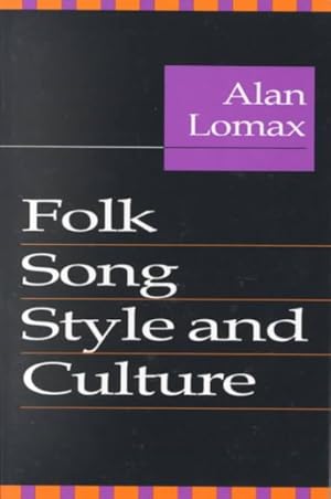 Bild des Verkufers fr Folk Song Style and Culture zum Verkauf von GreatBookPricesUK