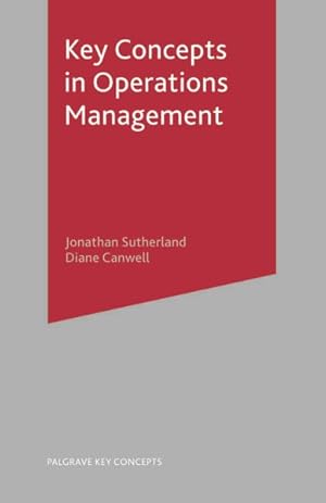 Seller image for Key Concepts in Operations Management for sale by GreatBookPricesUK