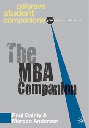 Imagen del vendedor de MBA Companion a la venta por GreatBookPricesUK