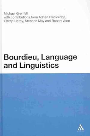 Seller image for Bourdieu, Language and Linguistics for sale by GreatBookPricesUK