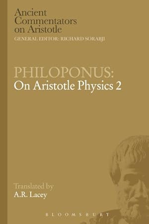 Seller image for Philoponus : On Aristotle Physics 2 for sale by GreatBookPricesUK