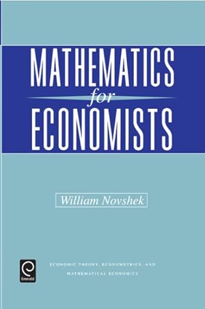 Seller image for Mathematics for Economists for sale by GreatBookPricesUK