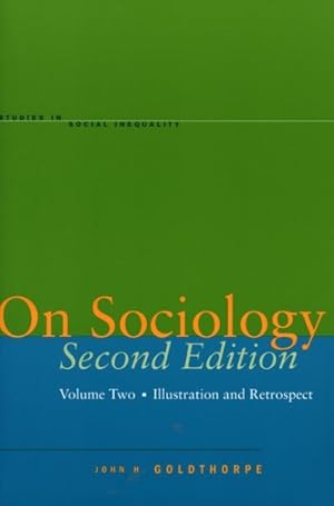 Immagine del venditore per On Sociology : Illustration And Retrospect venduto da GreatBookPricesUK