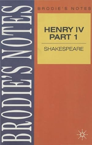 Bild des Verkufers fr Shakespeare : Henry IV zum Verkauf von GreatBookPricesUK