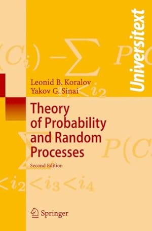 Imagen del vendedor de Theory of Probability and Random Processes a la venta por GreatBookPrices