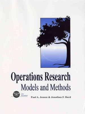 Immagine del venditore per Operations Research Models and Methods : Models and Methods venduto da GreatBookPrices