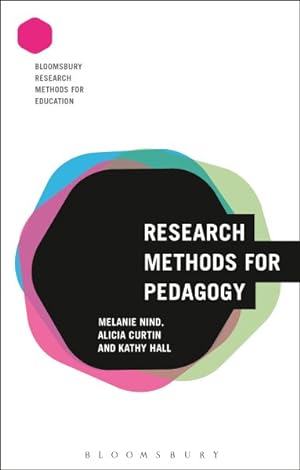 Bild des Verkufers fr Research Methods for Pedagogy zum Verkauf von GreatBookPrices
