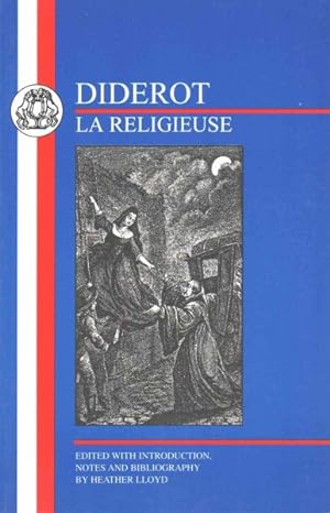 Bild des Verkufers fr Diderot : La Religieuse zum Verkauf von GreatBookPrices