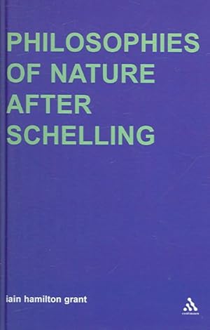 Seller image for Philosophies of Nature After Schelling for sale by GreatBookPrices