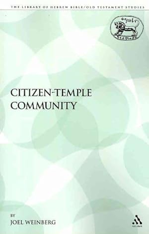 Immagine del venditore per Citizen-Temple Community venduto da GreatBookPrices