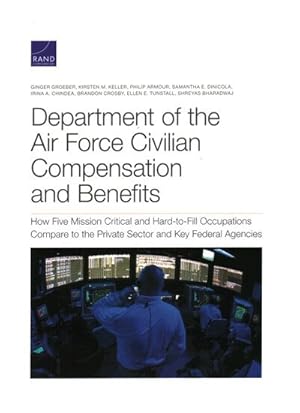 Seller image for Department of the Air Force Civilian Compensation and Benefits : How Five Mission Critical and Hard-to-fill Occupations Compare to the Private Sector and Key Federal Agencies for sale by GreatBookPrices