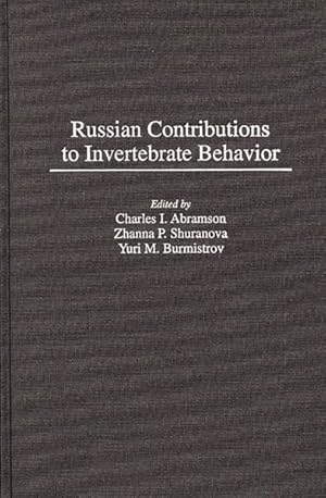 Immagine del venditore per Russian Contributions to Invertebrate Behavior venduto da GreatBookPricesUK