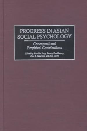 Seller image for Progress in Asian Social Psychology : Conceptual and Empirical Contributions for sale by GreatBookPrices