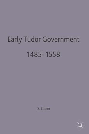 Immagine del venditore per Early Tudor Government 1485-1558 venduto da GreatBookPricesUK