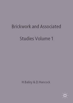 Seller image for Brickwork and Associated Studies for sale by GreatBookPricesUK