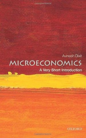 Imagen del vendedor de Microeconomics: A Very Short Introduction (Very Short Introductions) a la venta por WeBuyBooks