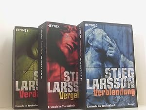 Bild des Verkufers fr Stieg Larsson, Verblendung und Verdammnis und Vergebung als Set zum Verkauf von Book Broker