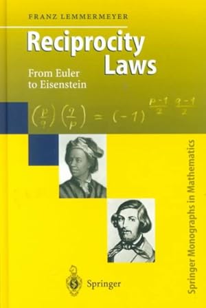 Seller image for Reciprocity Laws : From Euler to Eisenstein for sale by GreatBookPrices