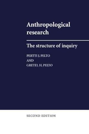 Seller image for Anthropological Research : The Structure of Inquiry for sale by GreatBookPrices