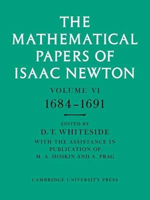 Imagen del vendedor de Mathematical Papers of Isaac Newton a la venta por GreatBookPrices