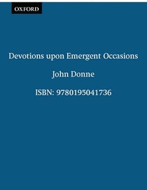 Seller image for Devotions upon Emergent Occasions for sale by GreatBookPrices