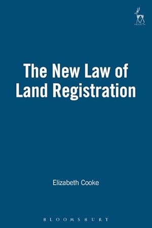 Imagen del vendedor de New Law of Land Registration a la venta por GreatBookPrices