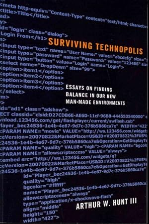 Seller image for Surviving Technopolis : Essays on Finding Balance in Our New Man-Made Environments for sale by GreatBookPrices