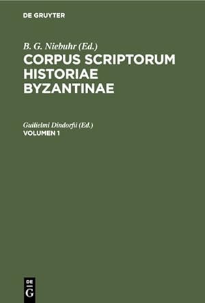 Seller image for Corpus Scriptorum Historiae Byzantinae : Georgius Syncellus Et Nicephorus CP -Language: ancient_greek for sale by GreatBookPrices