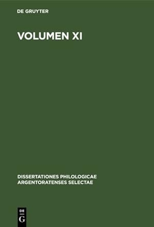 Imagen del vendedor de Dissertationes Philologicae Argentoratenses Selectae -Language: latin a la venta por GreatBookPricesUK