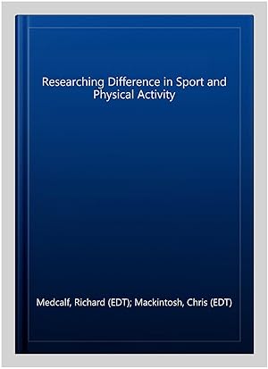 Seller image for Researching Difference in Sport and Physical Activity for sale by GreatBookPricesUK